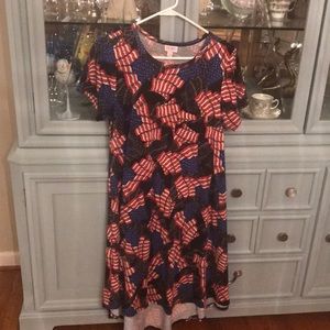 🇺🇸LuLaRoe Carly🇺🇸 Americana Collection